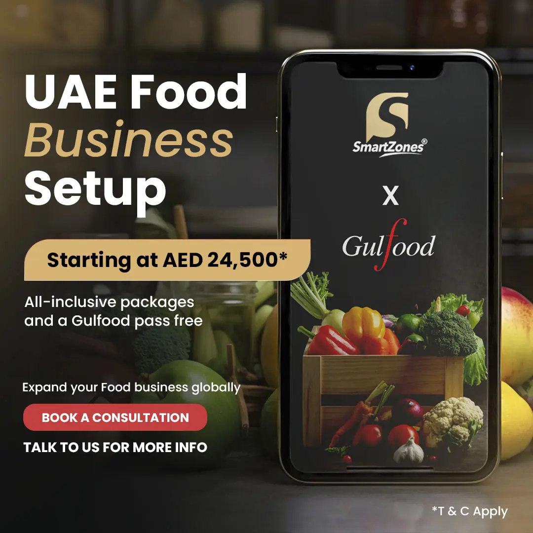 UAE Food Business Setup Starting at AED 24,500 - Smart Zones UAE